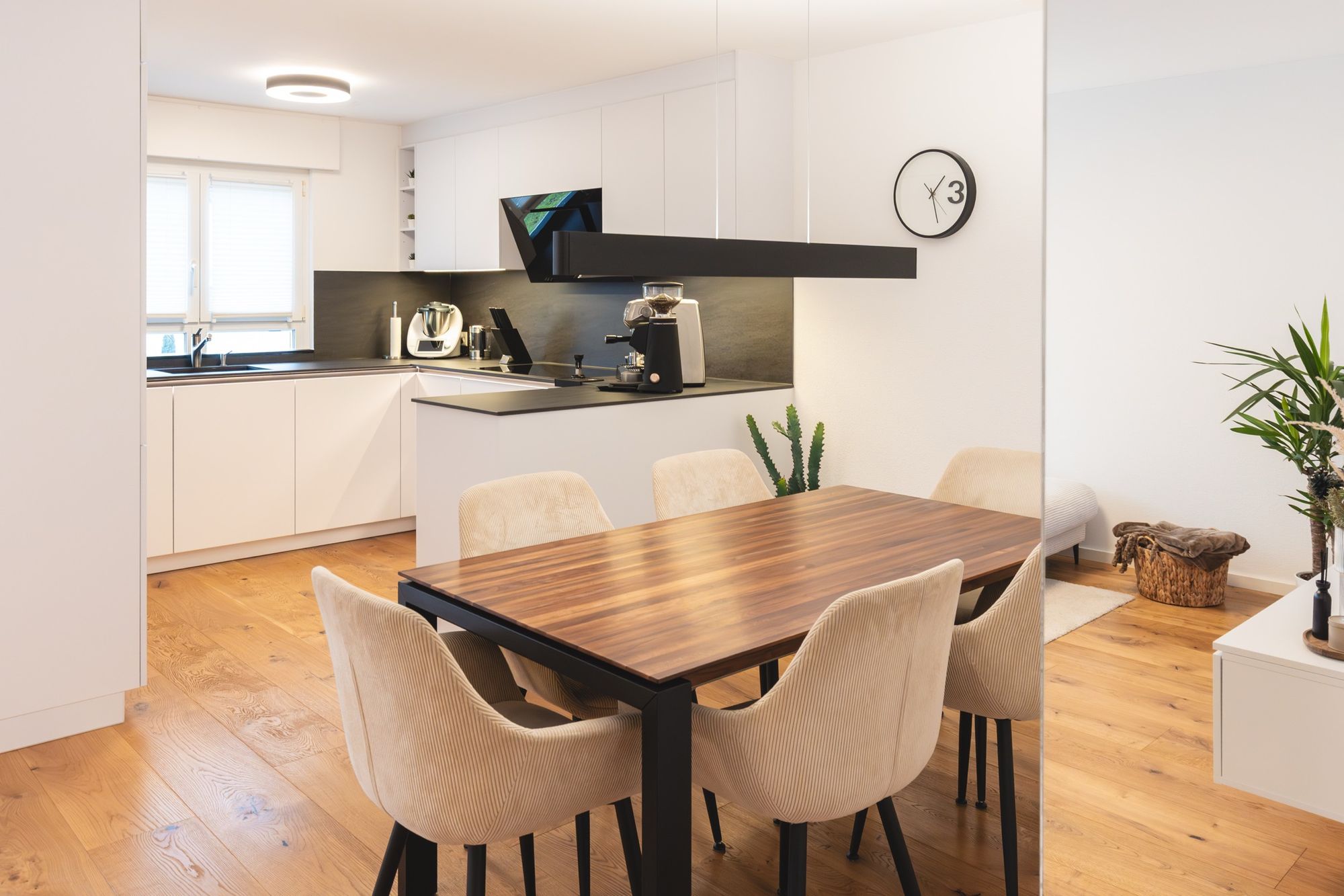 Detail einer hochwertig sanierten Wohnung in Zug